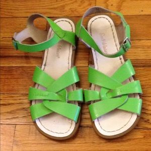 Lime Green Salt water Youth size 6 or Women's 8